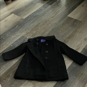 Kids Black Coat